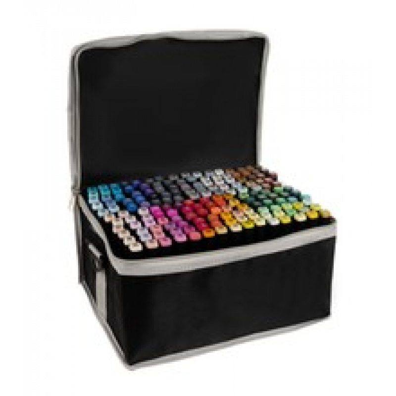 Double-sided markers / pens - set of 168 pcs.