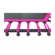 Aga rubber band for fitness trampoline Pink