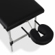 Habys Aluminum Massage Table Black