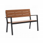 Aga Garden Bench 118x54x77 Brown