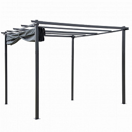 Pergola with roof 3 x 4 m 6DAZ650 - II. QUALITY