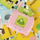 Aga Sound Reader for Educational Cards + 112 pcs Pink