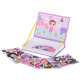 Aga Magnetic Doll Dressing Puzzle 51 pieces Pink
