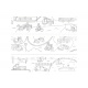 COLORESCA Coloring Roll Vehicles 1+
