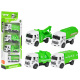 Set of vehicles for green maintenance