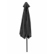 Linder Exclusiv Tilting parasol 300 cm Grey