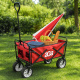 Aga Folding Transport Cart MR4620 Red