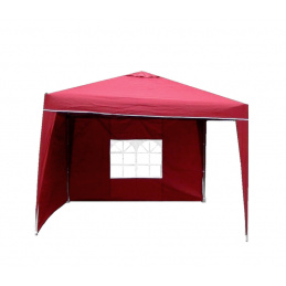 Linder Exclusiv Gazebo ALU 3x3 m PO2408SI Burgundy